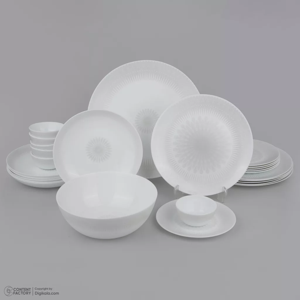 سرویس غذاخوری 26 پارچه 6 نفر آیروپال مدل کلاسیک  مدل 1048 ورژن 3