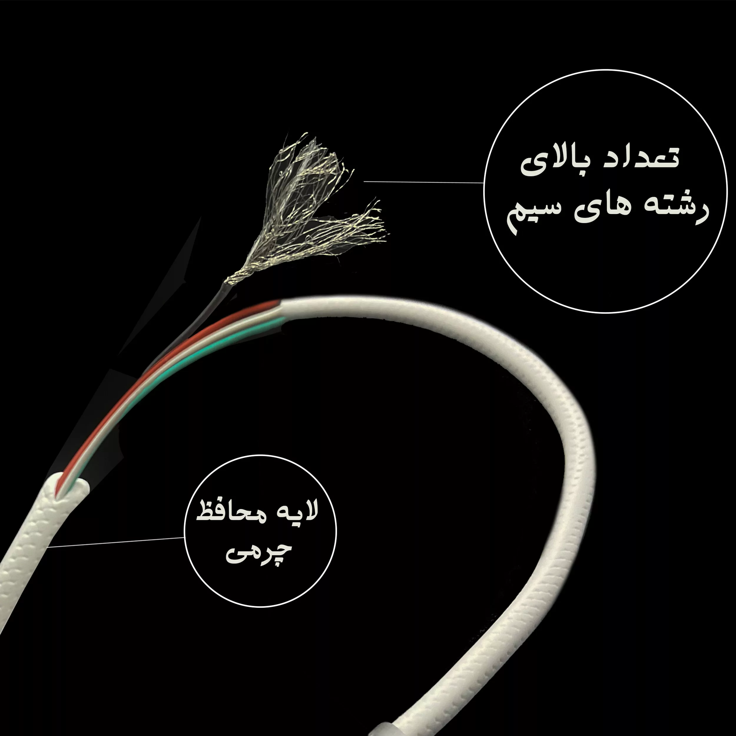 کابل تبدیل USB به MicroUSB  بیاند مدل  BUM-401LT FAST CHARGE  طول 1 متر