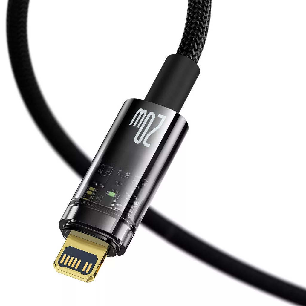 کابل تبدیل USB-C به لایتنینگ باسئوس مدل Explorer Series  طول 1 متر