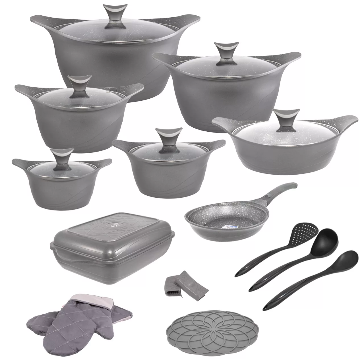 سرویس پخت و پز 23 پارچه سی اند اس کد 3423 مدل هانام