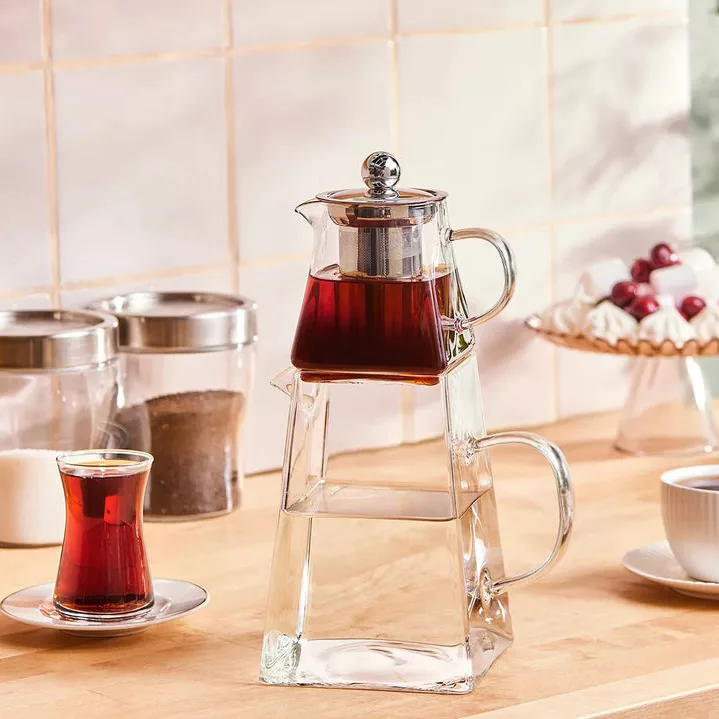 ست کتری و قوری مدل هرمی