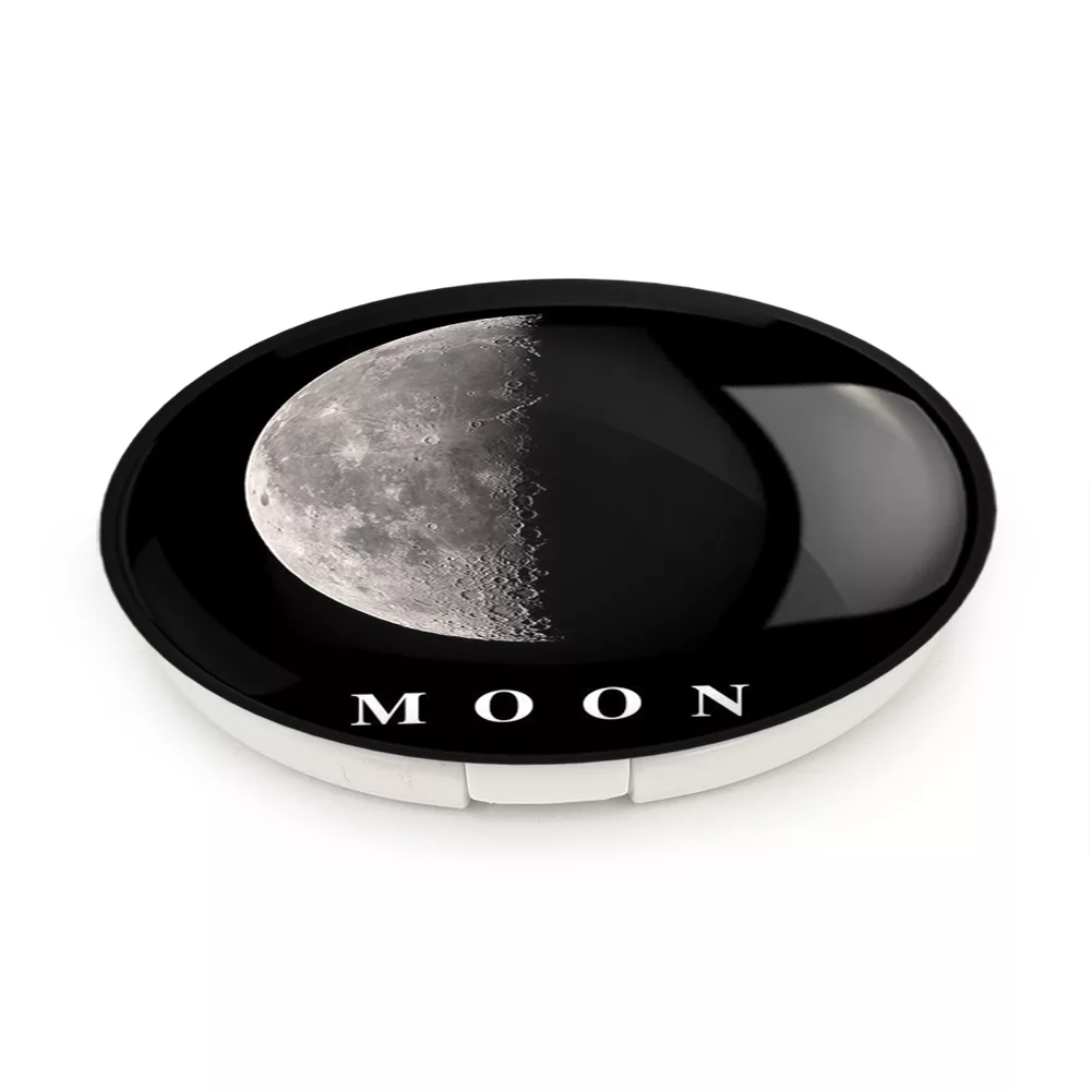 آینه جیبی خندالو طرح ماه مدل تاشو کد 29609