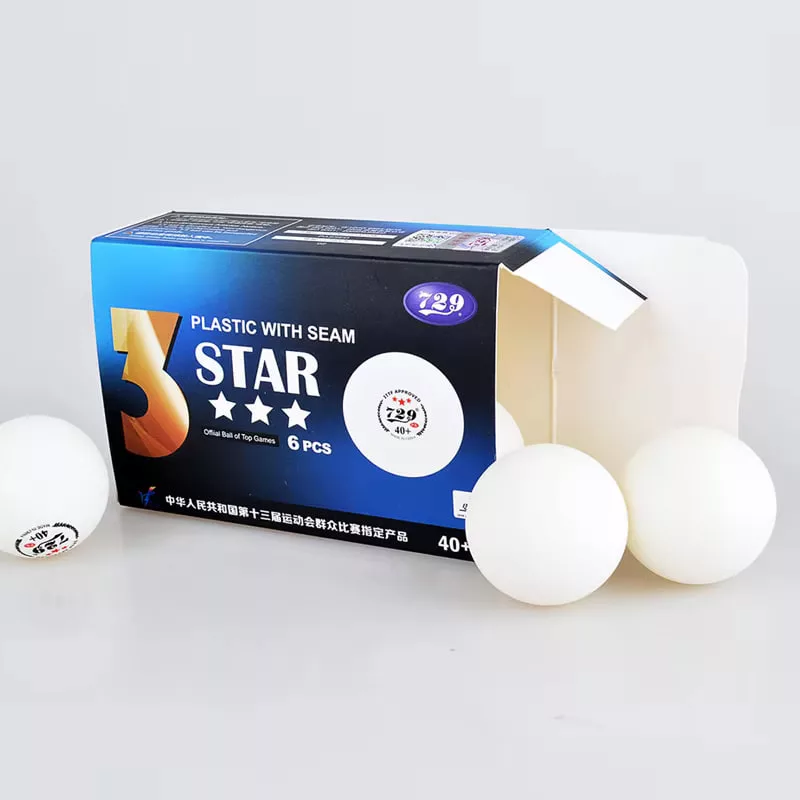 توپ پینگ پنگ 729 مدل 3 star بسته 6 عددی