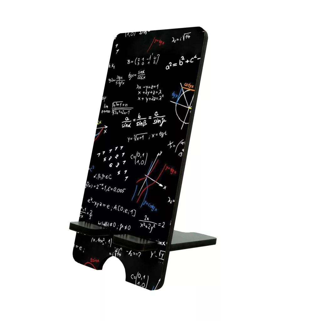 پایه نگهدارنده گوشی موبایل و تبلت طرح ریاضی کد 6546203