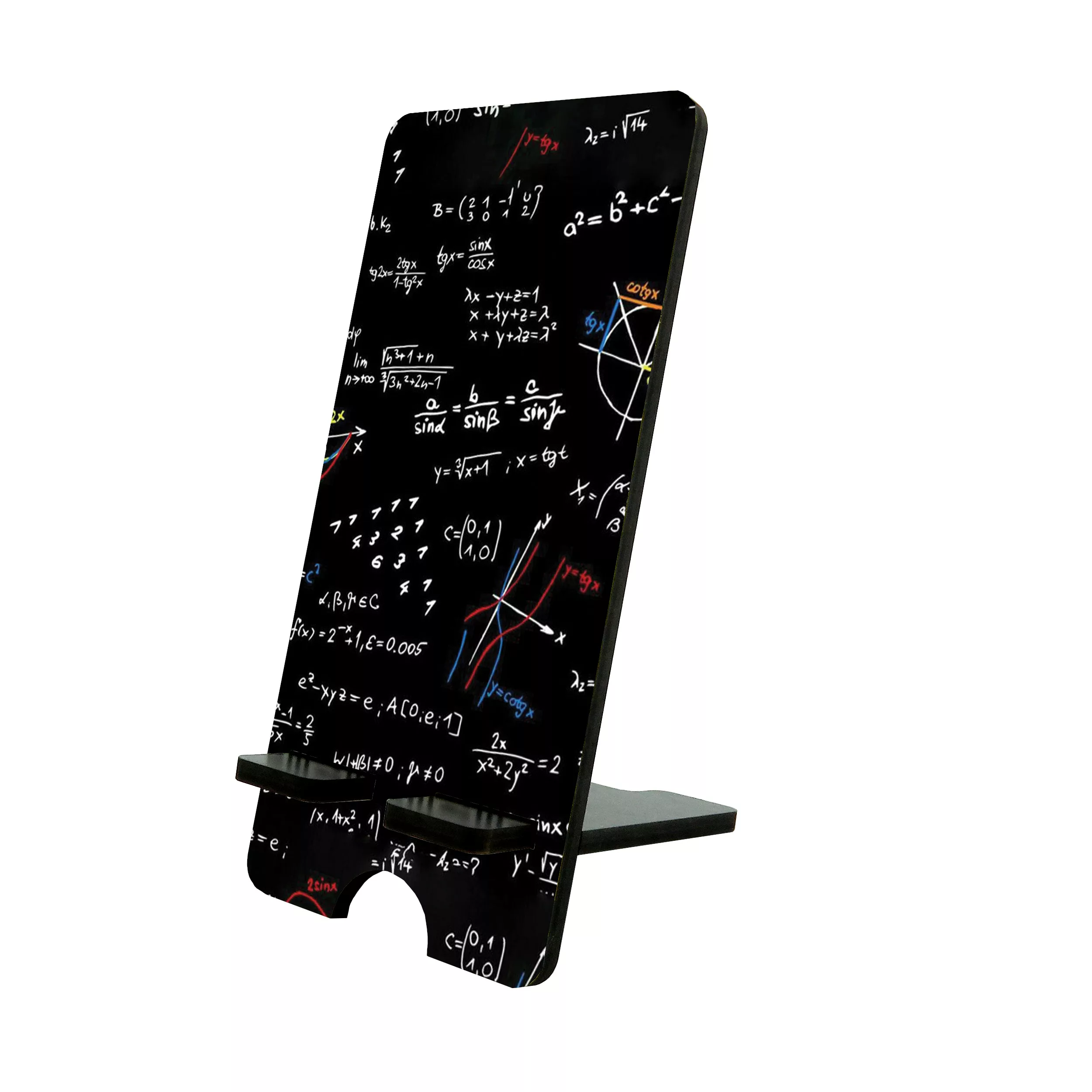 پایه نگهدارنده گوشی موبایل و تبلت طرح ریاضی کد 6546203