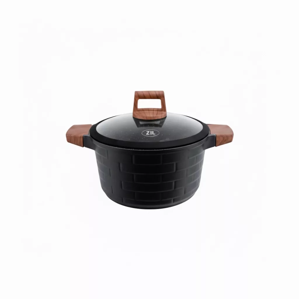 سرویس قابلمه و تابه گرانیت 10 پارچه بازرگانی زیو مدل 8530