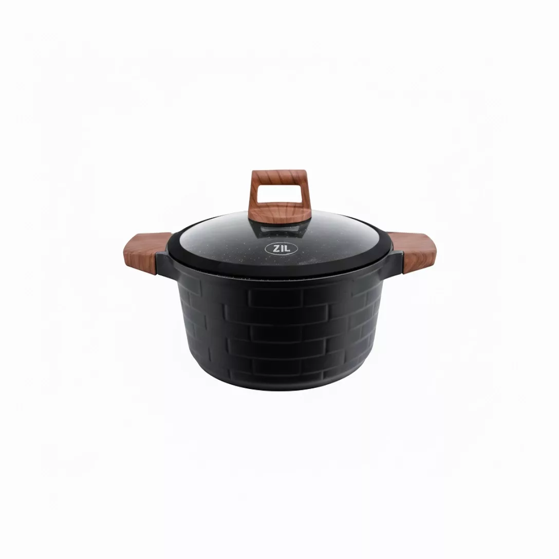 سرویس قابلمه و تابه گرانیت 10 پارچه بازرگانی زیو مدل 8530