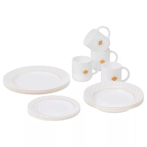 سرویس غذاخوری 16پارچه ایکیا مدل KALASBRA کد  405.157.90