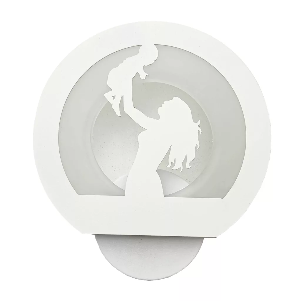 چراغ خواب کودک مدل دیواری طرح مادر و فرزند