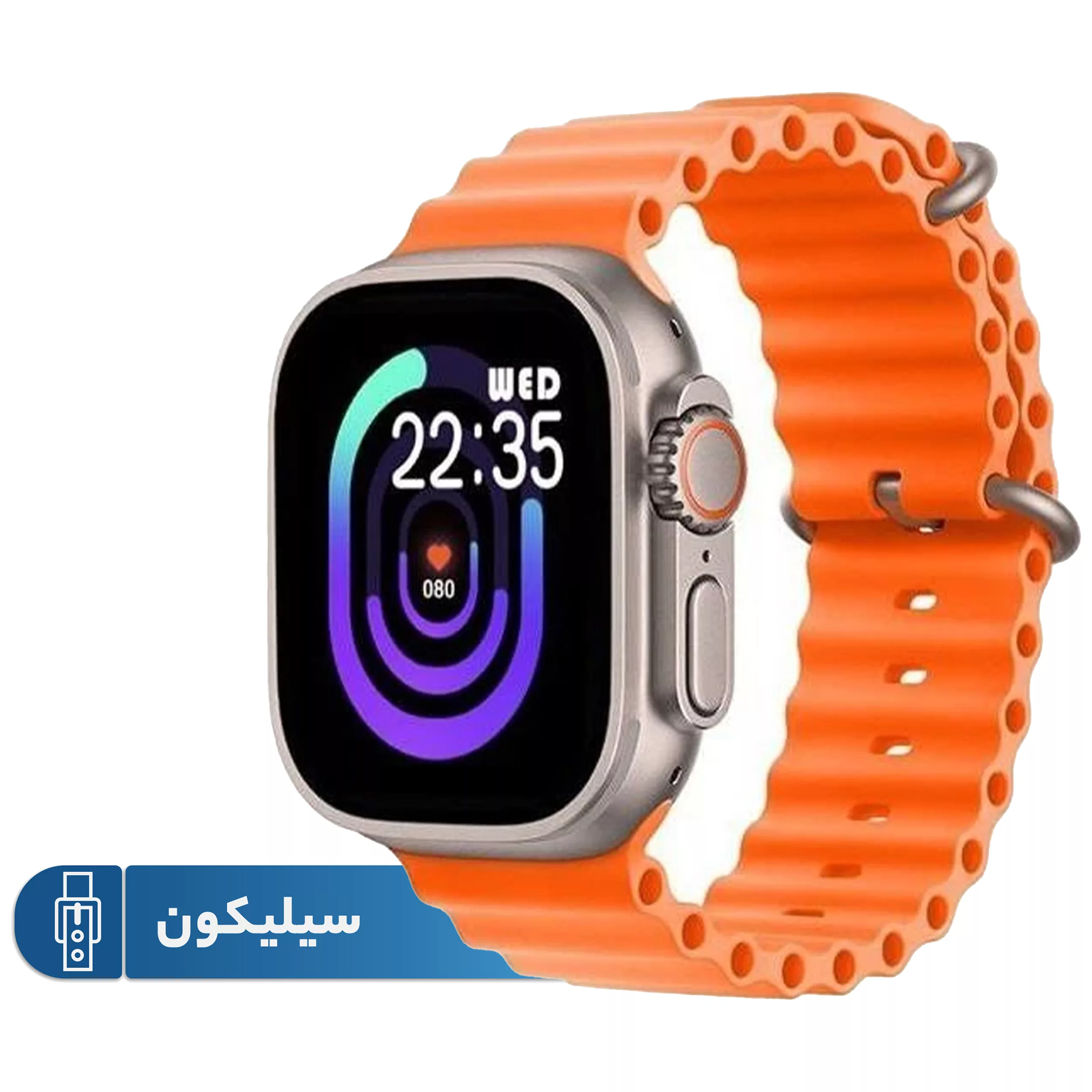 ساعت هوشمند مدل HIwatch PRO ORIG دارای قابلیت های صفحه نمایش رنگی بند سیلیکون ساعت هوشمند مدل HIwatch PRO ORIG دارای قابلیت های صفحه نمایش رنگی بند سیلیکون