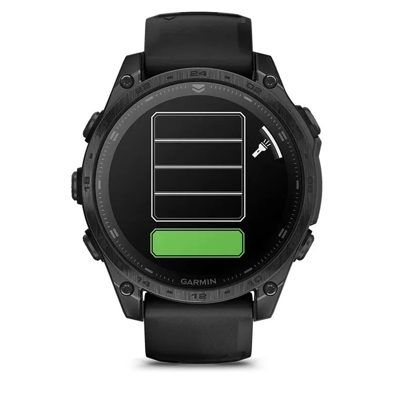 ساعت هوشمند 47 میلی متری گارمین مدل Tactix 8 AMOLED با بند سیلیکونی