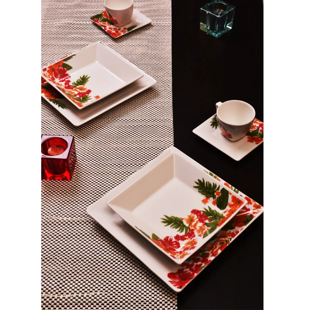 سرویس غذاخوری 30 پارچه آکسفورد مدل Tropical