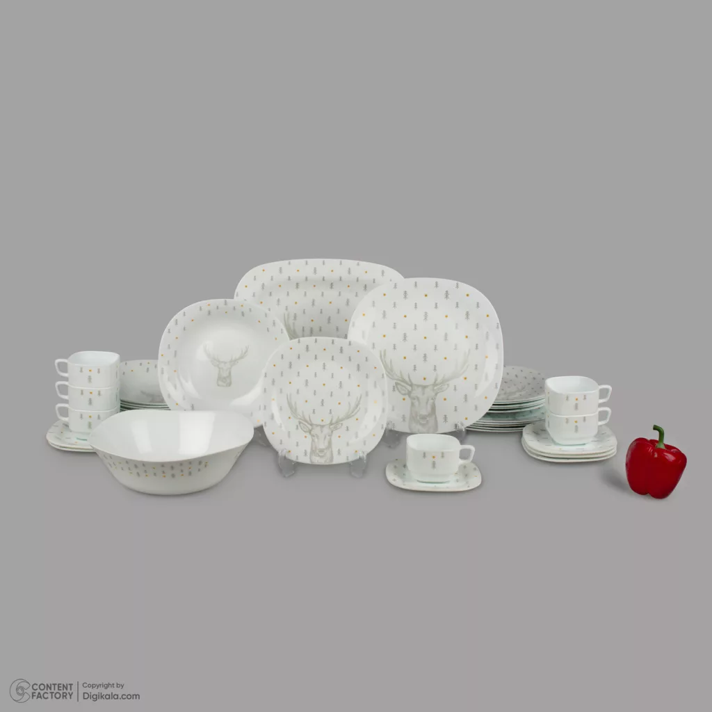 سرویس غذاخوری 32 پارچه 6 نفر دینوا ساینا مدل 25011