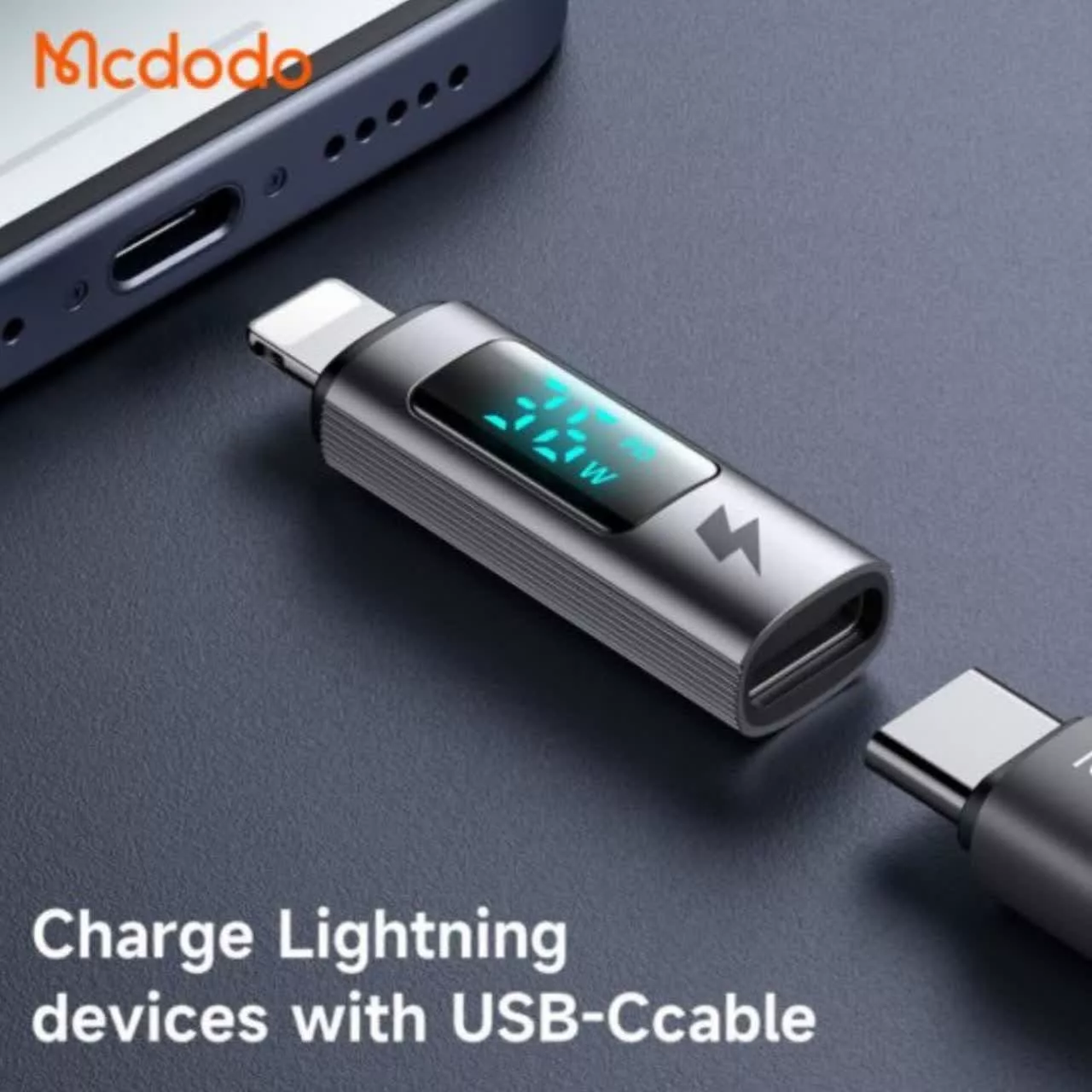 مبدل USB-C به لایتنینگ مک دودو مدل OT-6100