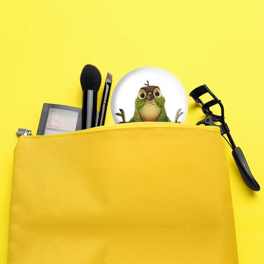 آینه جیبی خندالو مدل پرنده کد 28288