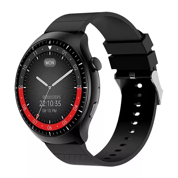 ساعت هوشمند 46 میلی‌متری هیوامی مدل Revel Jw4 Sport با بند سیلیکونی