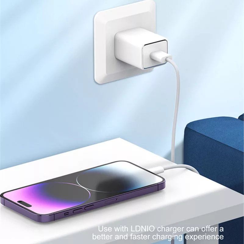 کابل تبدیل USB به USB-C الدینیو مدل LS891 طول 1 متر