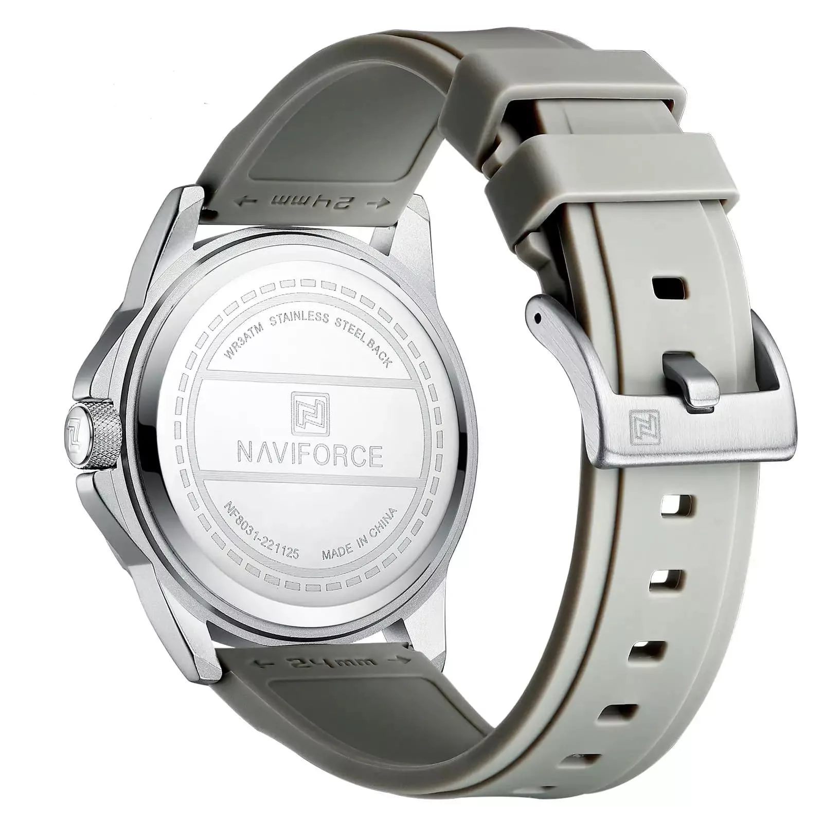 ساعت مچی عقربه‌ای زنانه نیوی فورس مدل naviforce 7107