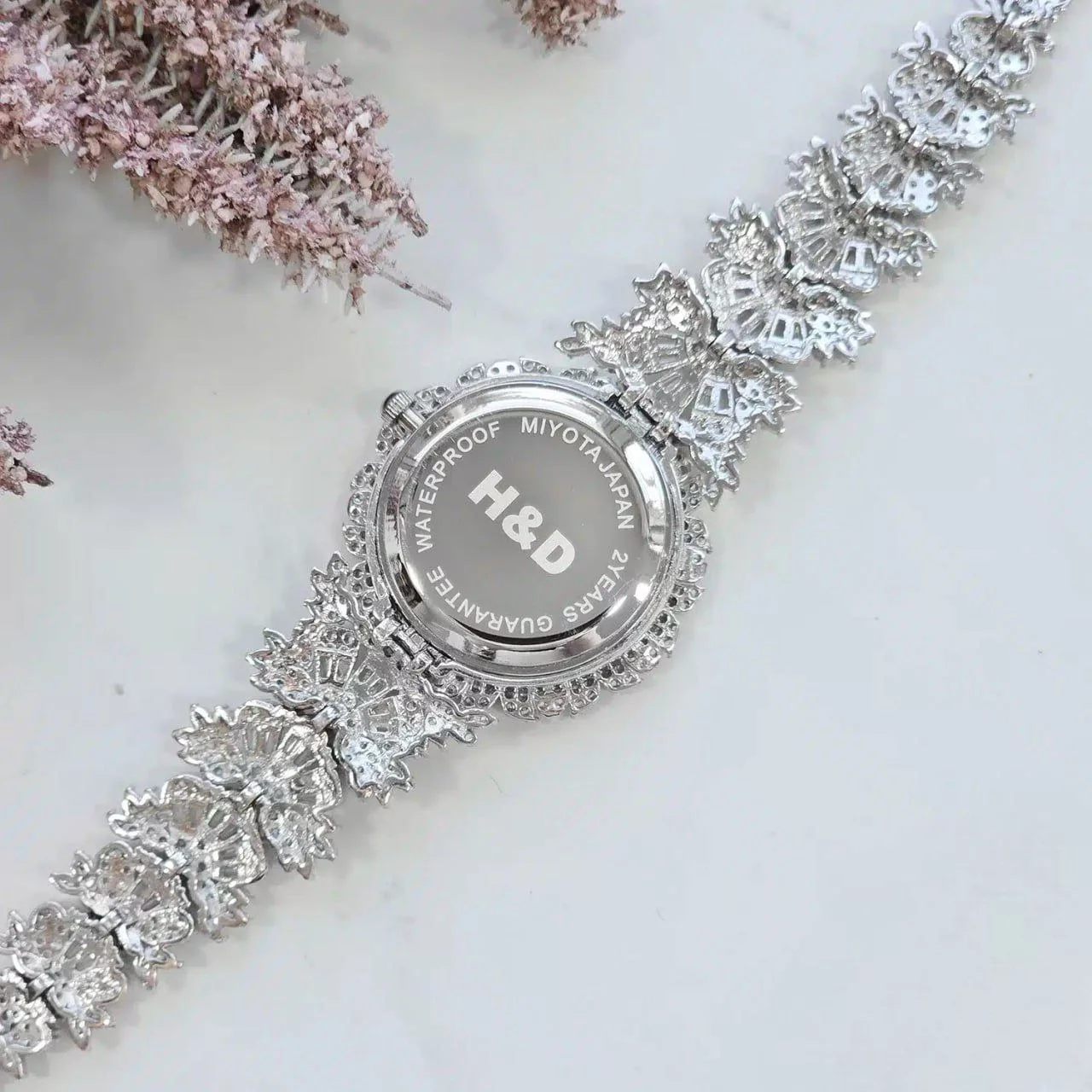 ساعت مچی عقربه‌ای زنانه مدل نقره مارکیز خور ساچ کد 00025