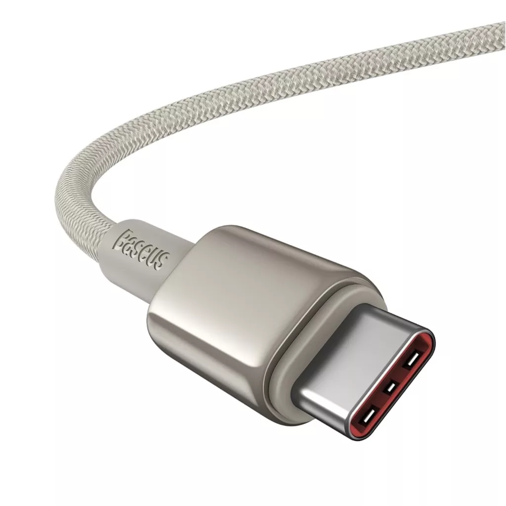 کابل تبدیل USB-C بیسوس مدل Tungsten Gold (100W)به طول 2 متر