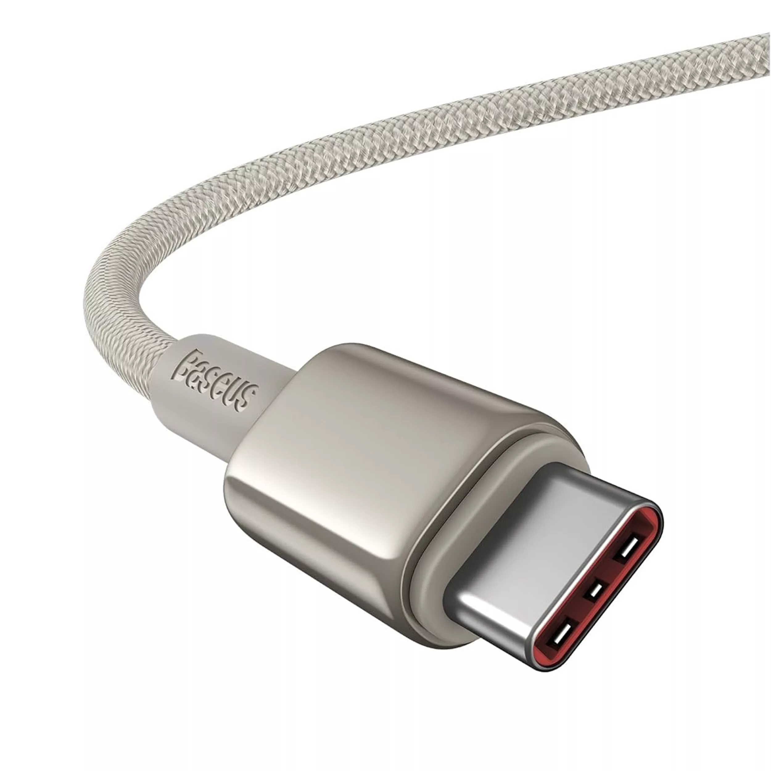 کابل تبدیل USB-C بیسوس مدل Tungsten Gold (100W)به طول 2 متر
