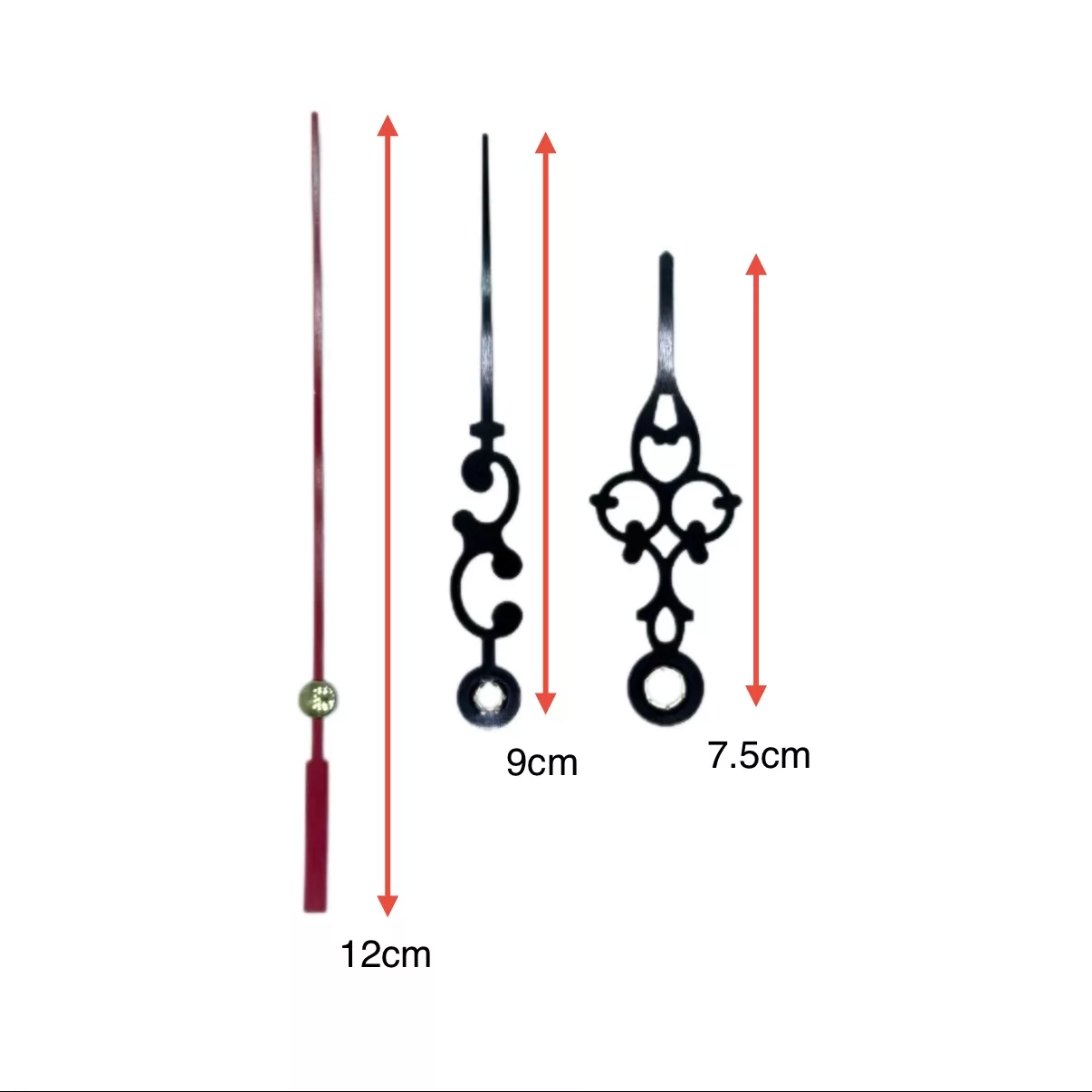 موتور ساعت دیواری کامار مدل شفت بلند ارام گرد کد CR21mm