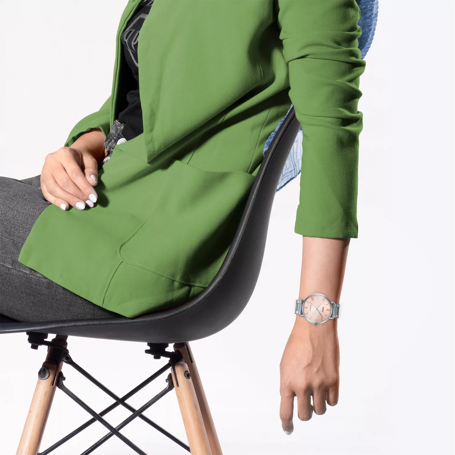 ساعت مچی عقربه ای زنانه کاسیو مدل LTP-VT01D-4B2UDF