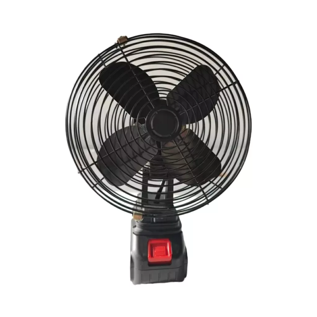 پنکه شارژي  مدل پره فلزی ظرفیت 3000 میلی آمپر