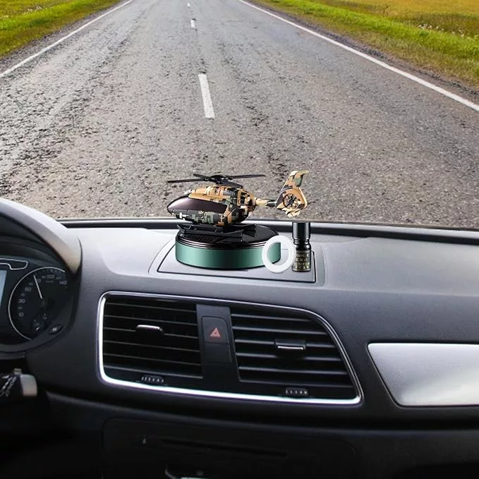 خوشبوکننده ماشین خورشیدی طرح هلیکوپتر کد۰۰۹