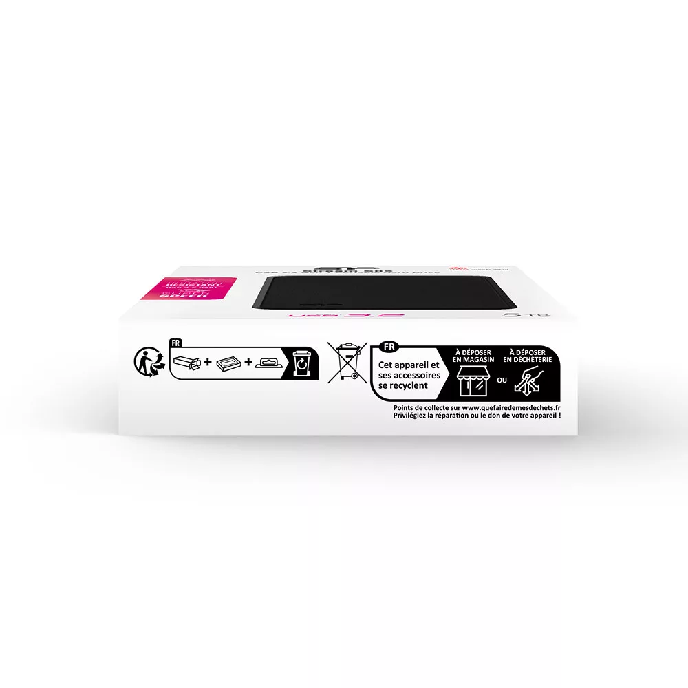 هارد اکسترنال سیلیکون پاور مدل Stream S05 ظرفیت دو ترابایت دارای رابط USB Type-A 3.2