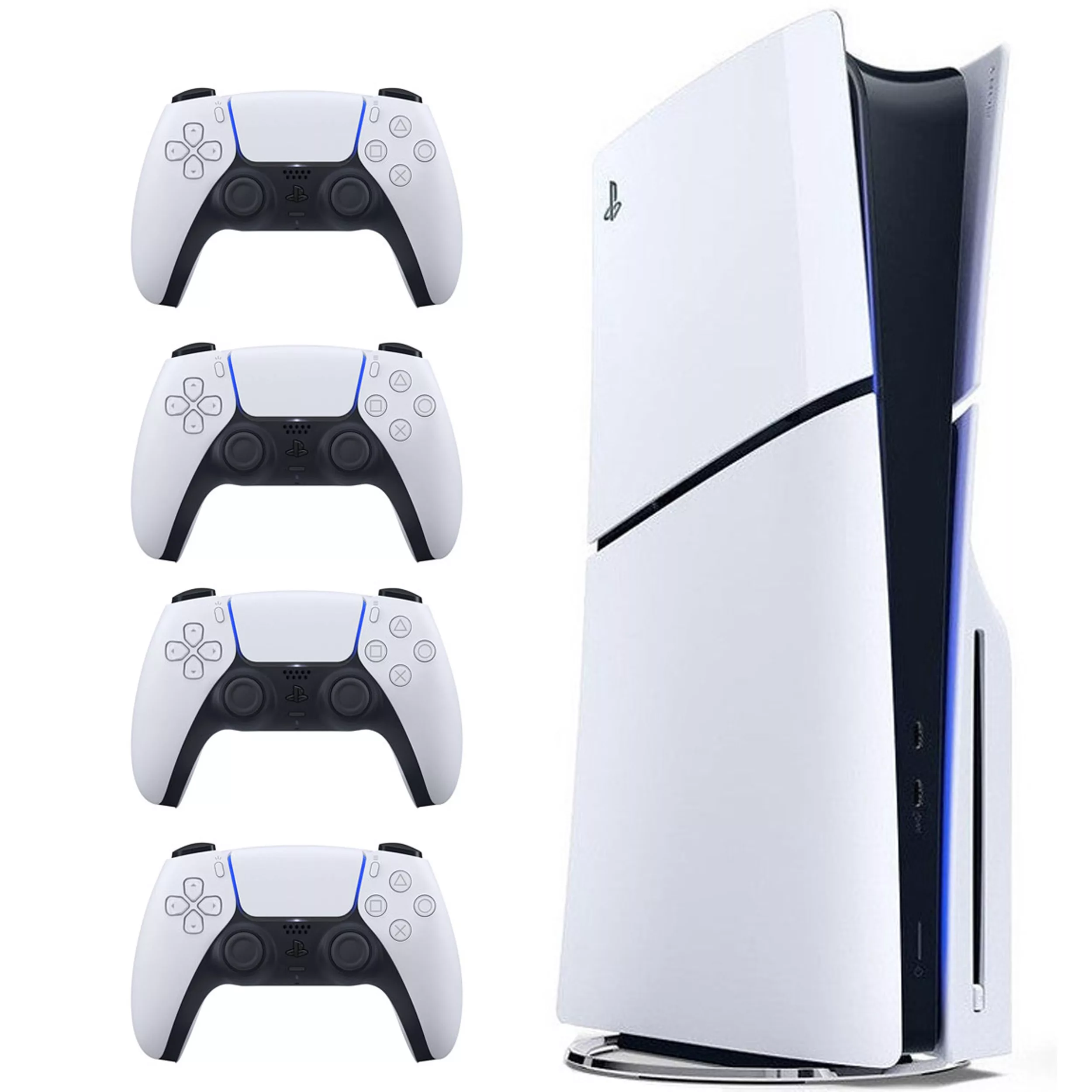 کنسول بازی سونی مدل PlayStation 5 Slim ظرفیت یک ترابایت ریجن 2016A اروپا به همراه دسته اضافی