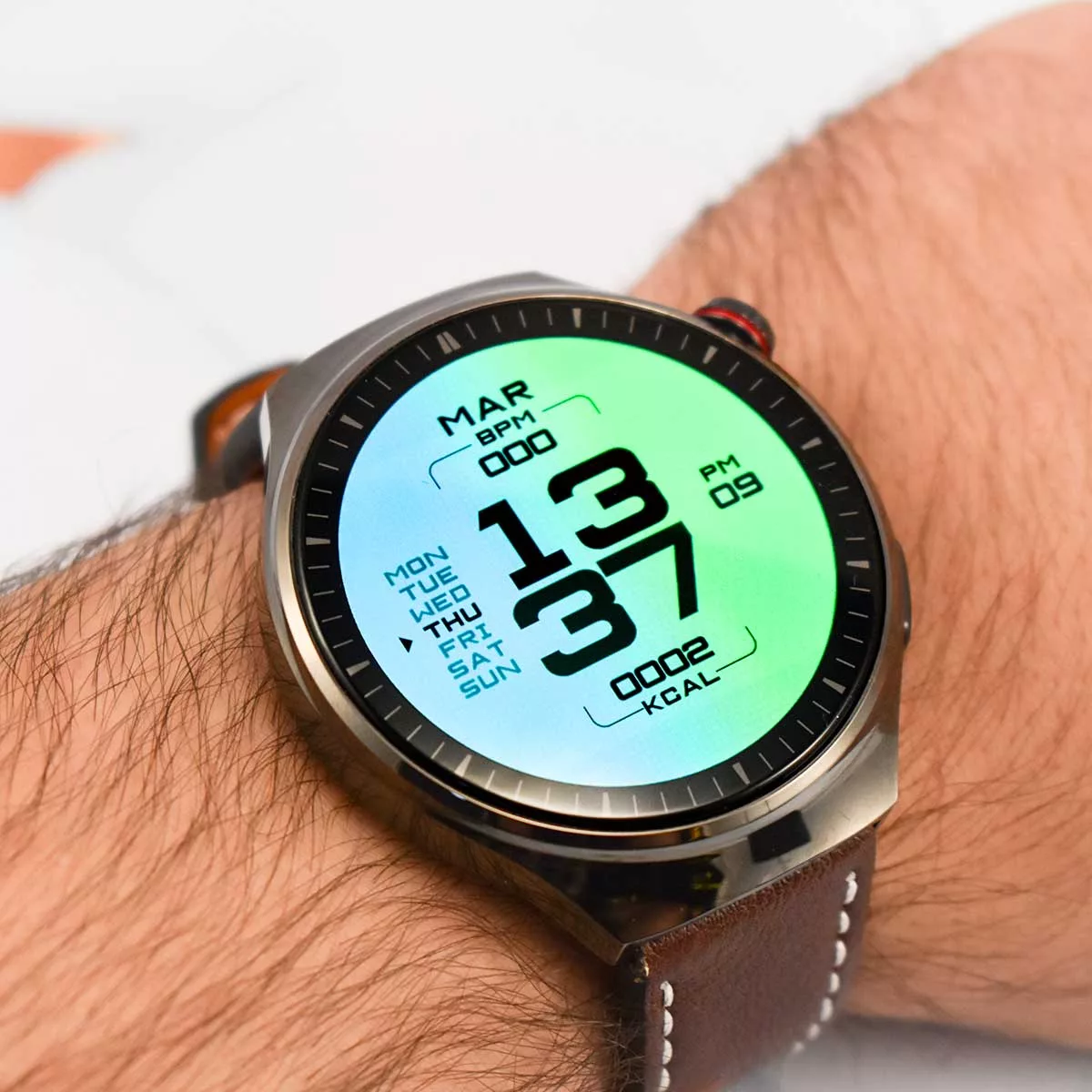 ساعت هوشمند ام آر اس مدل watch9 hk8 hero luxe