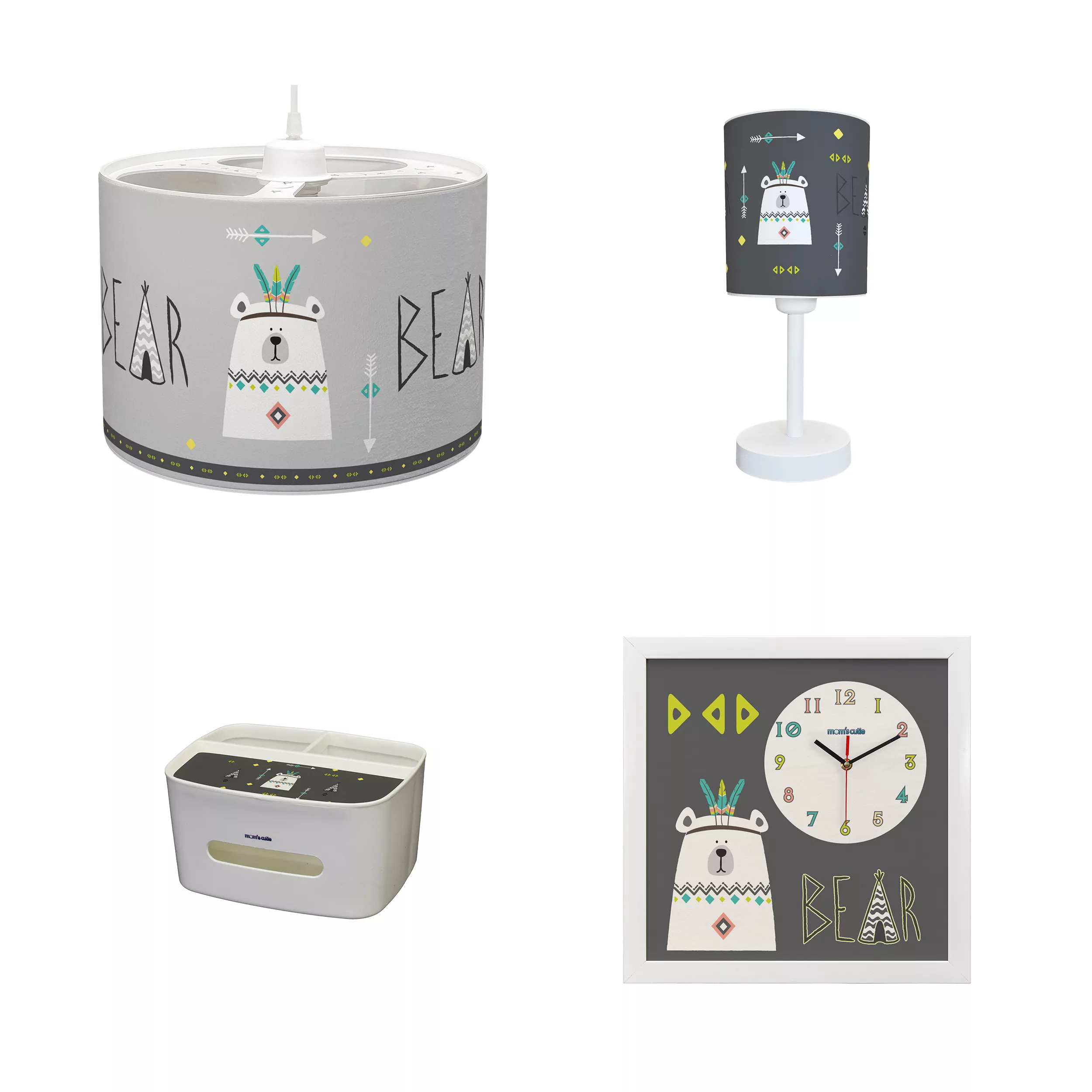 ست لوستر کودک مامز کیوتی مدل PL-63 بسته 4 عددی