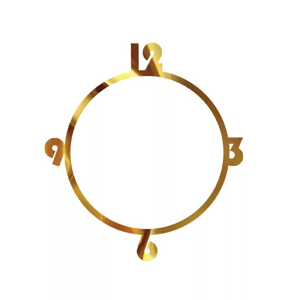 اعداد ساعت دیواری مدل 20127G52