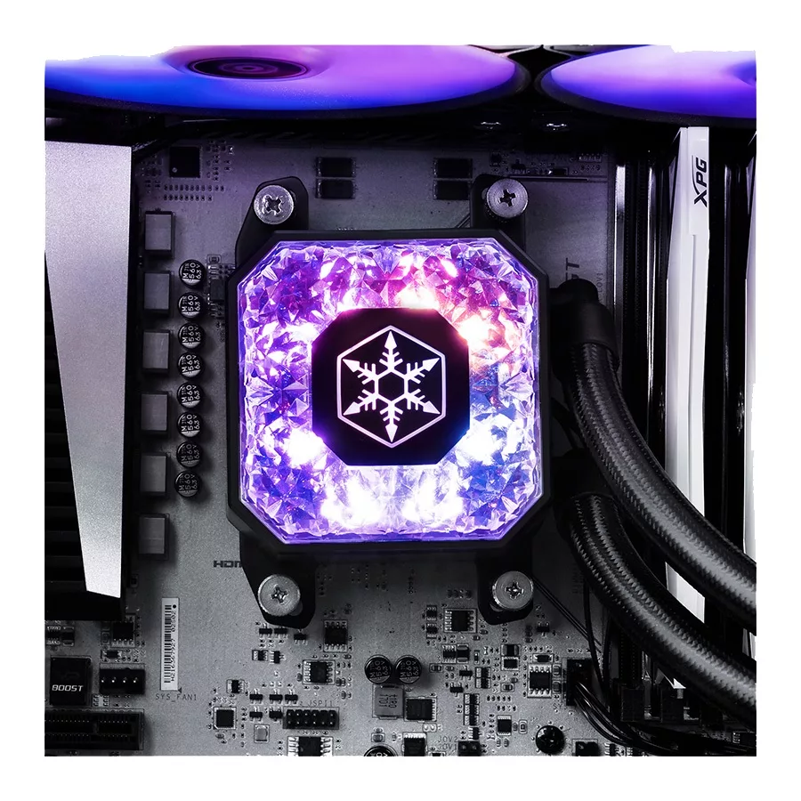 سیستم خنک کننده آبی سیلوراستون مدل SST-IG240-ARGB