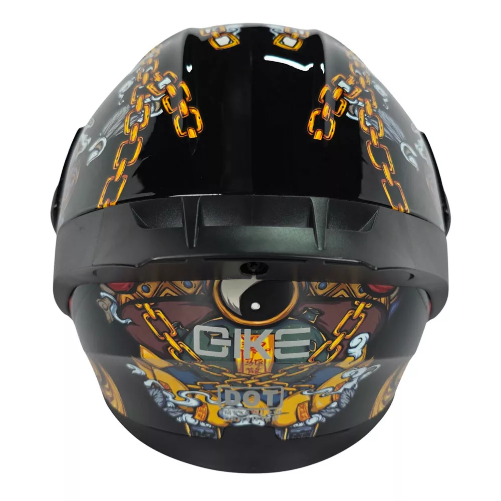 کلاه کاسکت فک متحرک کایک مدل 772 طرح Exorcist