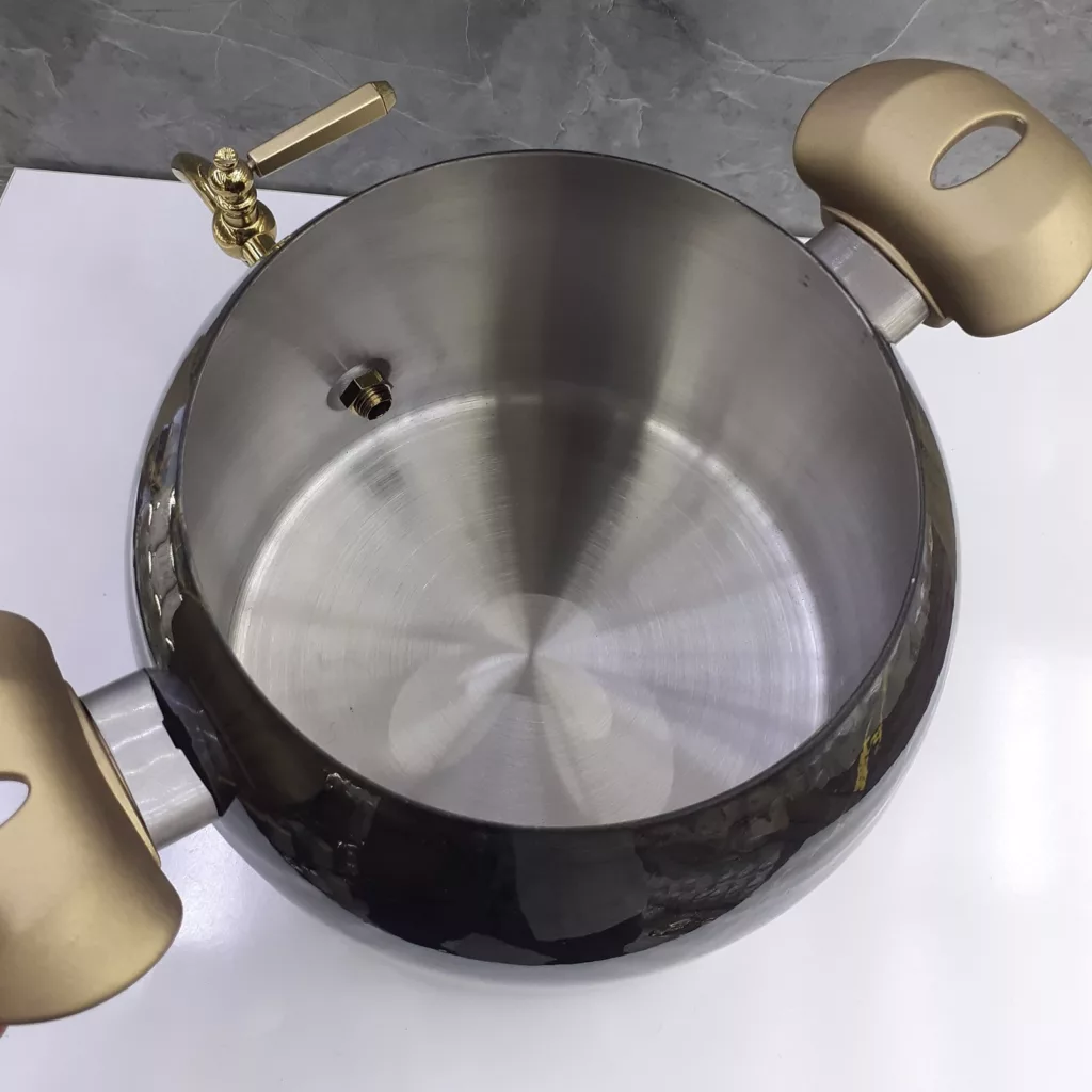 ست کتری و قوری نزاز کد 3024 مدل طرح سنگ