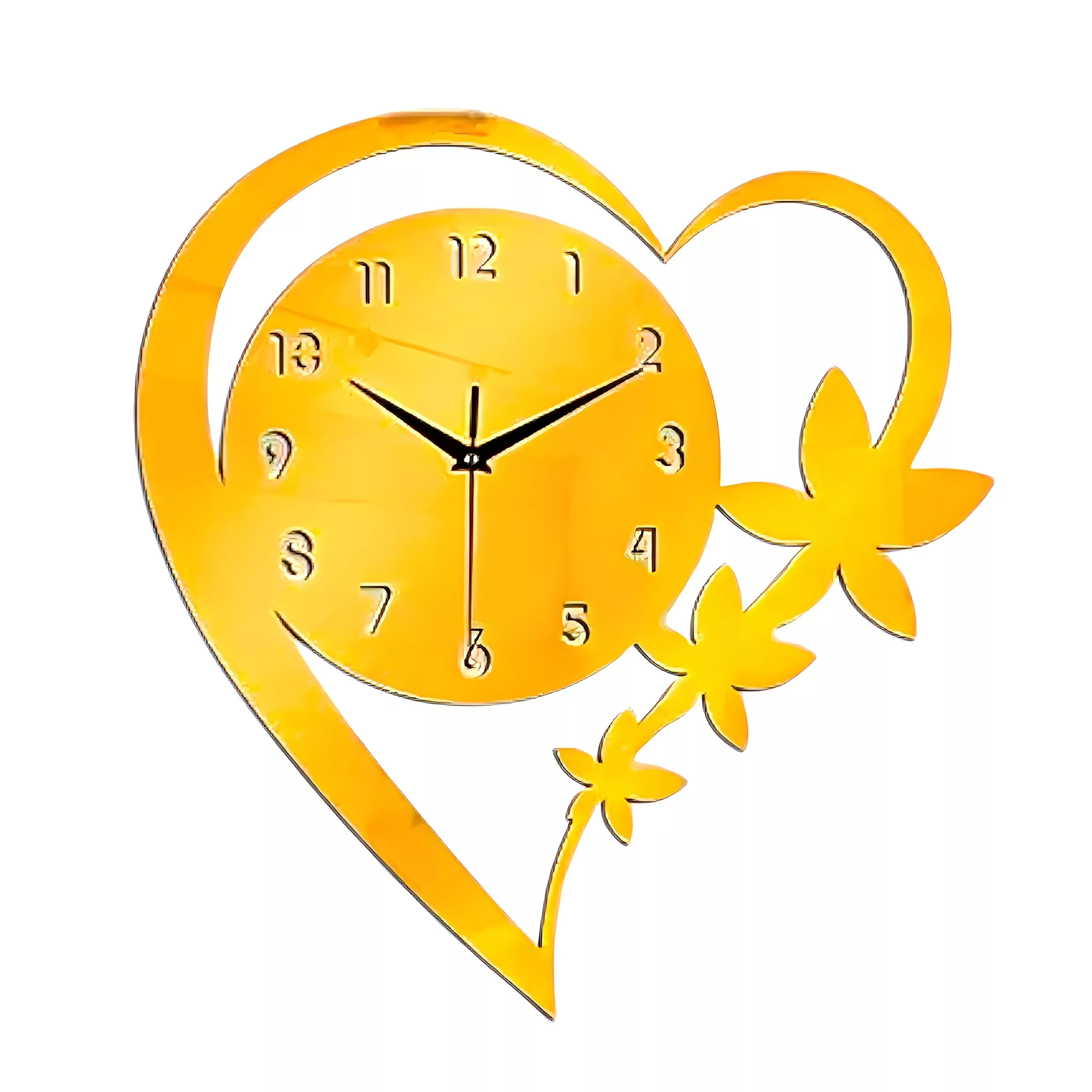 ساعت دیواری کوارتز طرح قلب 2