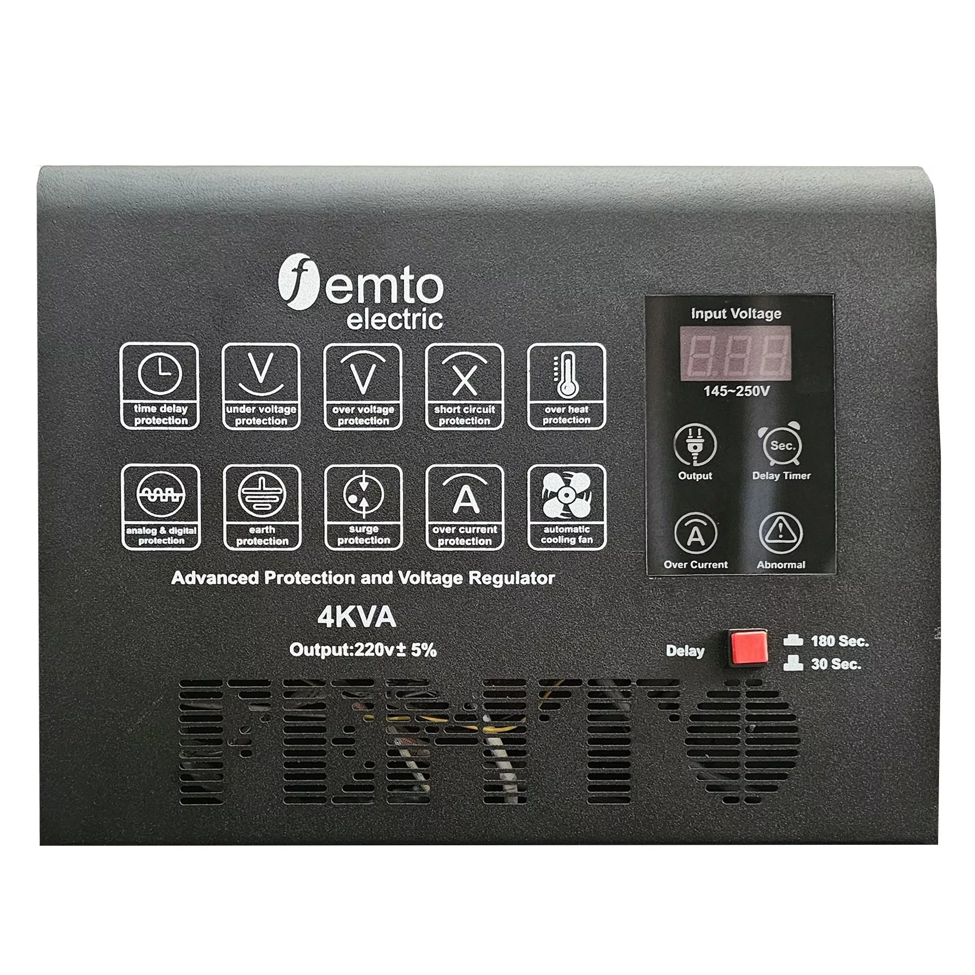 استابلایزر فمتوالکتریک مدل هوشمند کد STAB-4000 ظرفیت 4000 ولت آمپر