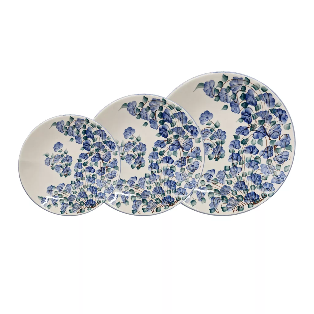 سرویس غذا خوری 18 پارچه مدل گلدار