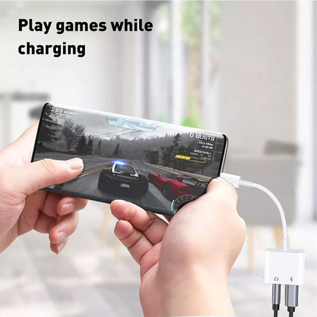 مبدل لایتنینگ به لایتنینگ/ AUX کد 9986