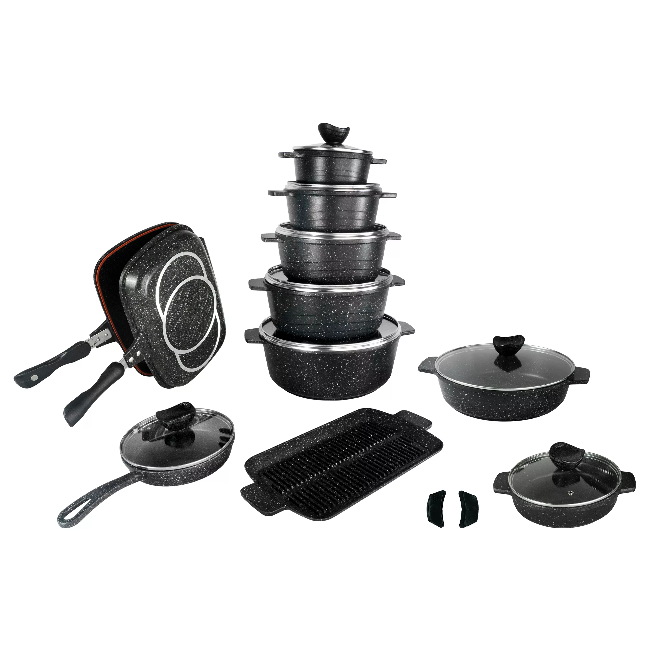 سرویس پخت و پز 21 پارچه پیلو مدل HAPPY SNOW