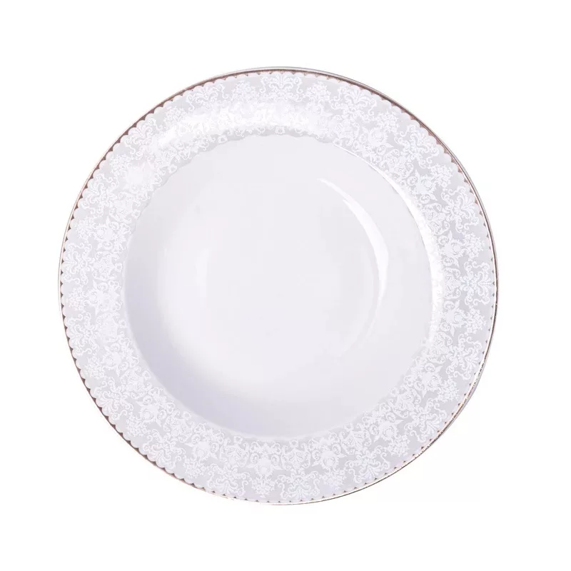 سرویس غذا خوری 26 پارچه چینی مقصود  مدل دلاریس لوستر