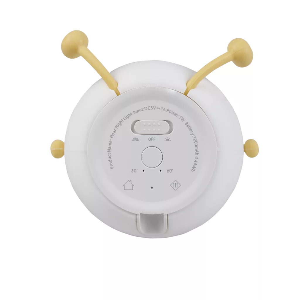 چراغ خواب کودک مدل سیلیکونی طرح گلابی کد L40