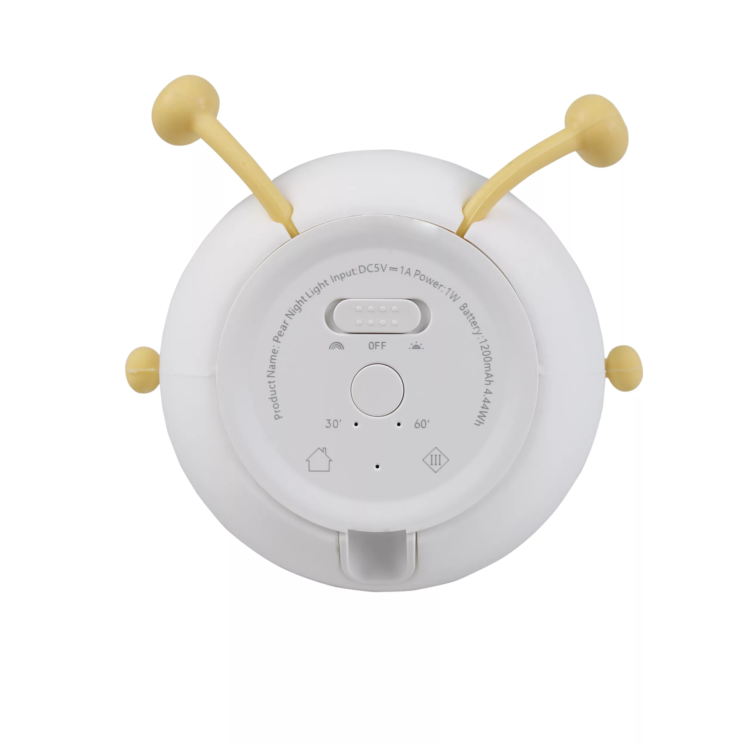 چراغ خواب کودک مدل سیلیکونی طرح گلابی کد L40