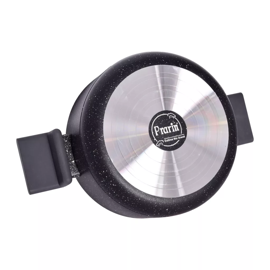 سرویس قابلمه و تابه گرانیتی 9 پارچه پرارین مدل ESTIMA کد 4321