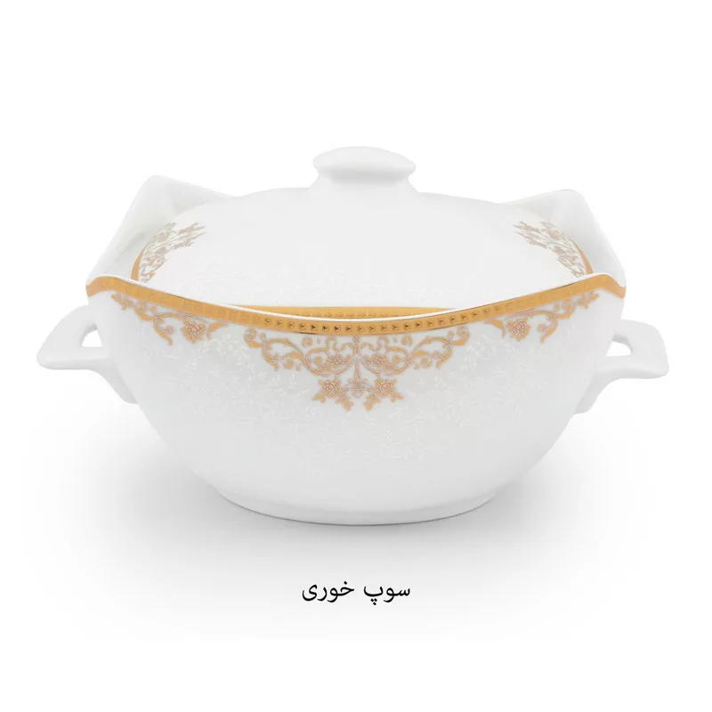 سرویس غذاخوری چینی پردیس طرح آوا 30 پارچه