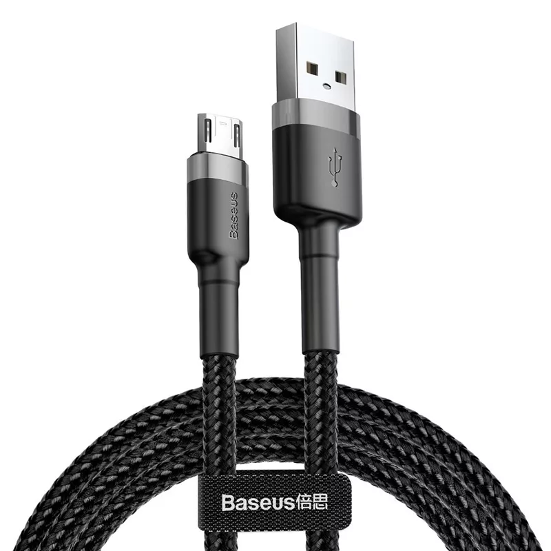 کابل USB به MicroUSB باسئوس مدل Micro_BG1 طول 1 متر
