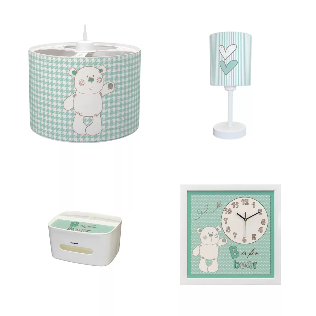 ست لوستر کودک مامز کیوتی مدل PL-35 بسته 4 عددی