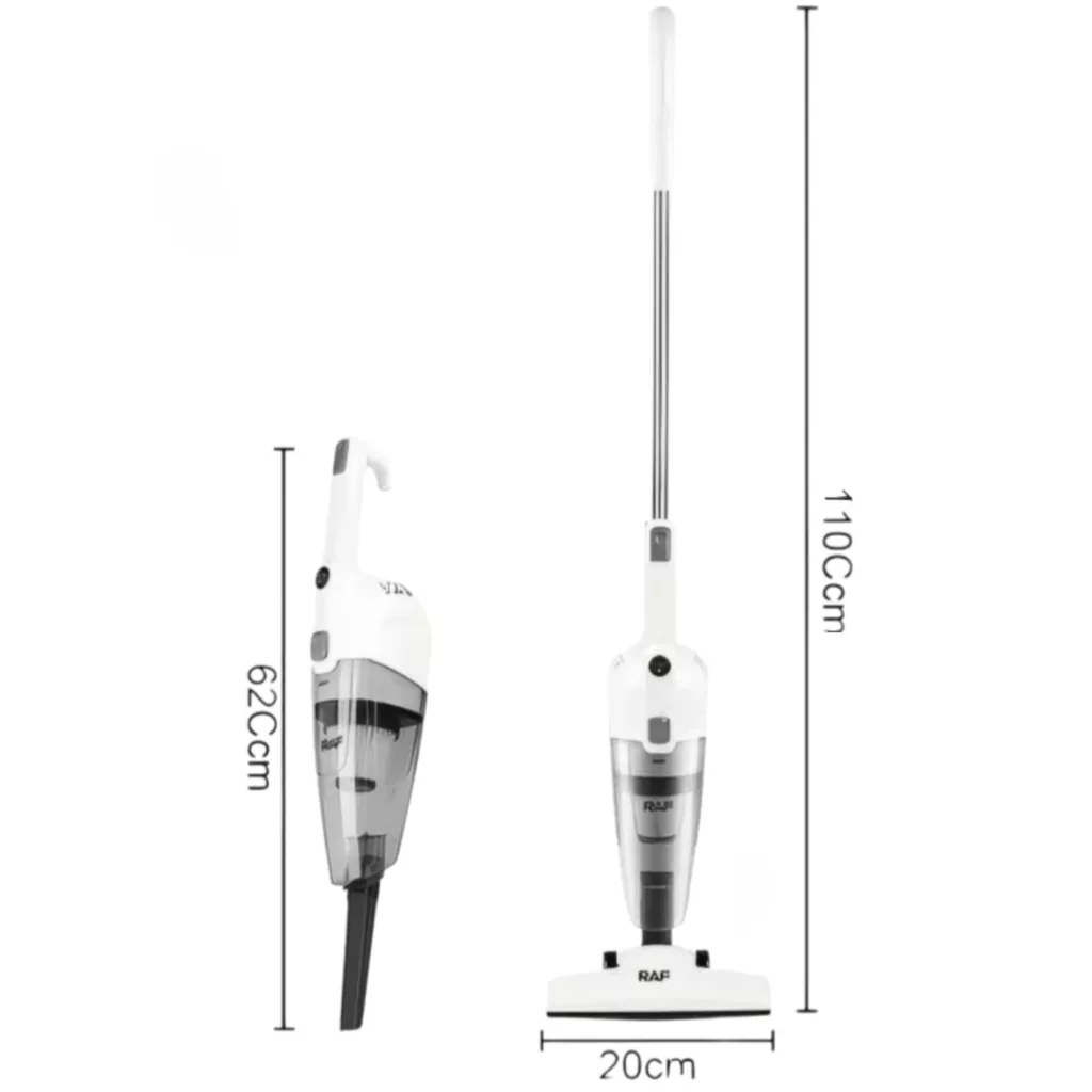 جاروبرقی 600 وات راف مدل R.8673W